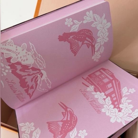 New Louis Vuitton Jane Notebook MM GI1419 limited Authentic with stickers set - Picture 7 of 10